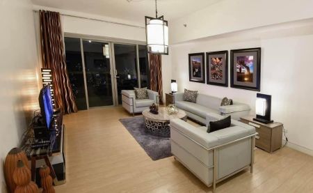 Fully Furnished 2 Bedroom Unit at One Shangrila Place for Rent