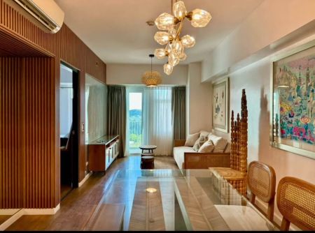 Full Furnished 1 Bedroom with Balcony at Two Serendra