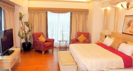 Fully Furnished 3 Bedroom Unit at Shang Grand Tower for Rent