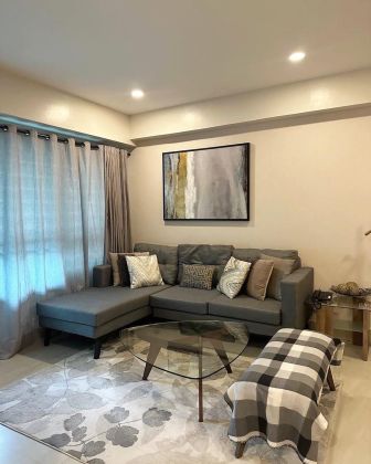 Fully Furnished 1 Bedroom Unit at Edades Tower for Rent
