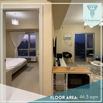 Fully Furnished 1 Bedroom in Avida Towers Makati West 