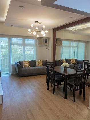 Fully Furnished Newly Renovated 1BR with Parking at Two Serendra