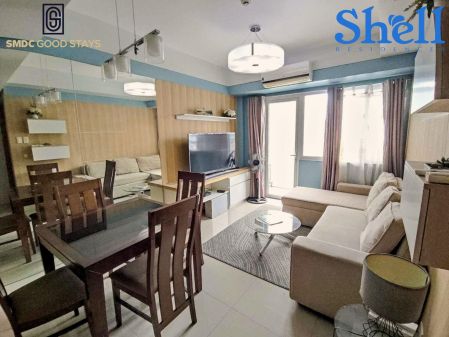Fully Furnished 2 Bedroom Unit for Lease SMDC Shell Residences