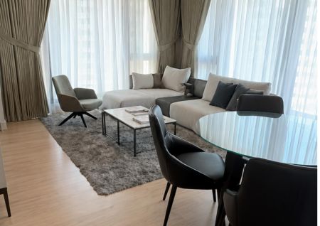 2 Bedroom with Parking Semi Furnished Shang Grand Tower