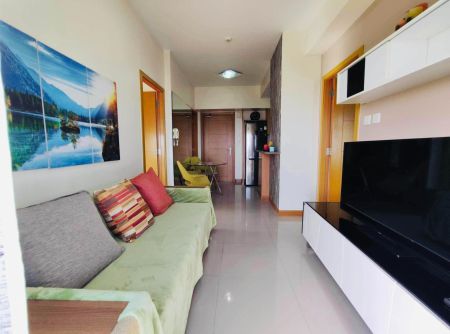 Fully Furnished 2 Bedroom Unit at Trion Towers near SM Aura 