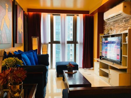 Fully Furnished 2 Bedroom Unit at Uptown Ritz for Rent