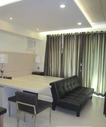 Fully Furnished Studio Unit in Aston at Two Serendra 