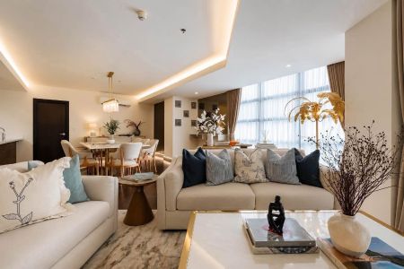 Fully Furnished 3 Bedroom Unit at Garden Towers for Rent