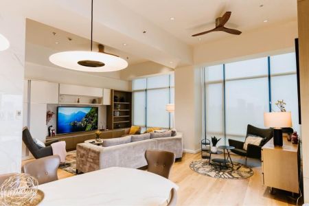 Semi Furnished 3 Bedroom Unit at Bellagio Towers for Rent