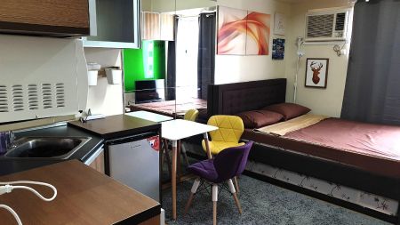 Avida Vita Studio Unit for Rent Fully Furnished Modern in Vertis