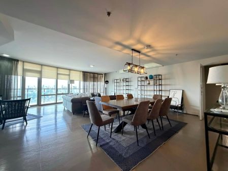 fully furnished 3 bedroom with balcony unit at The Proscenium at 