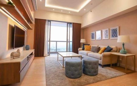 Fully Furnished 2 Bedroom Unit at The Rise Makati for Rent