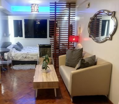 Fully Furnished The Columns Ayala Avenue Studio for Rent