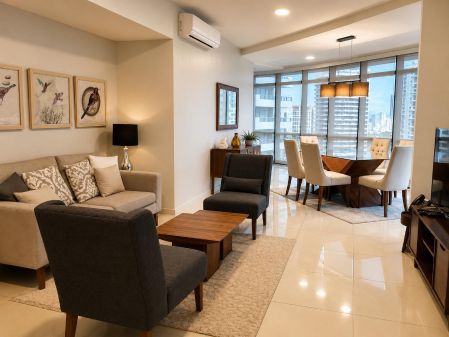 Fully Furnished 2 Bedroom Unit in Arya Residences BGC for Rent