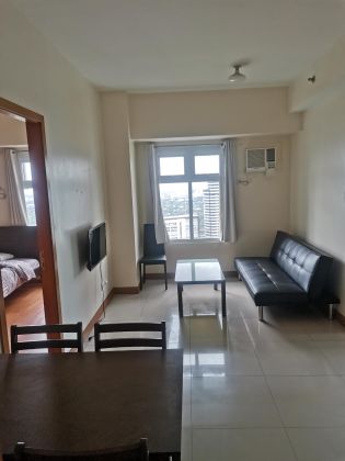 2BR Furnished Unit with Balcony for Lease at Trion Towers