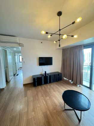 fully Furnished 2 Bedroom with balcony Unit at The Rise Makati fo