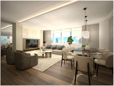 Fully Furnished 3 Bedroom Unit at The Residences At Greenbelt