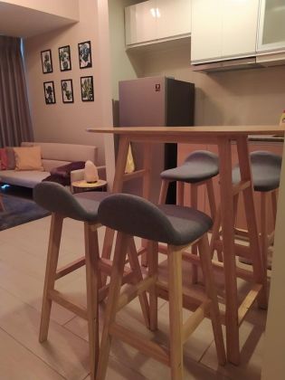 Fully Furnished Studio for Rent in One Eastwood Avenue QC