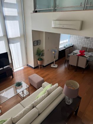 1BR Loft with Balcony and Parking in The Residences At Greenbelt 