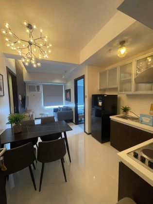 Fully Furnished 2BR Condo Unit at Trion Towers for Rent