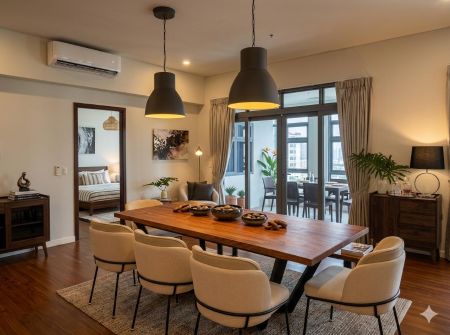 Fully Furnished 3 Bedroom Unit at Escala Salcedo for Rent