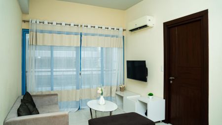 Fully Furnished 1 Bedroom Unit at Two Central for Rent