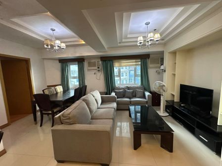 Fully Furnished 2Bedroom Unit at Trion Towers for Rent