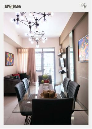 Fully Furnished 2 Bedroom Unit at Park West for Rent