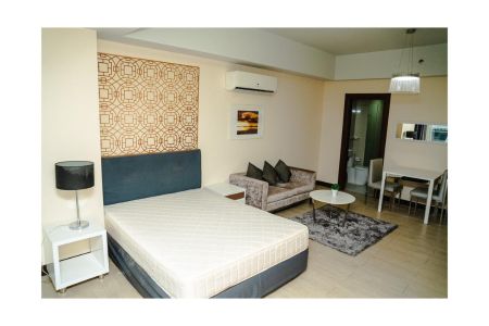 Fully Furnished Studio at Two Central Makati