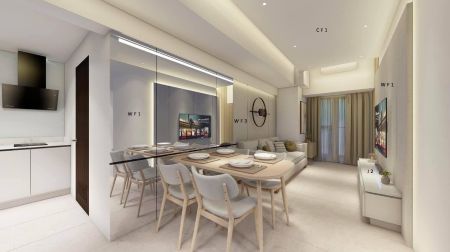 For Lease 1 Bedroom with Maid Room in Uptown Arts Residence
