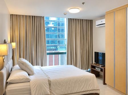 Fully Furnished 1 Bedroom Unit at One Uptown Residence for Rent