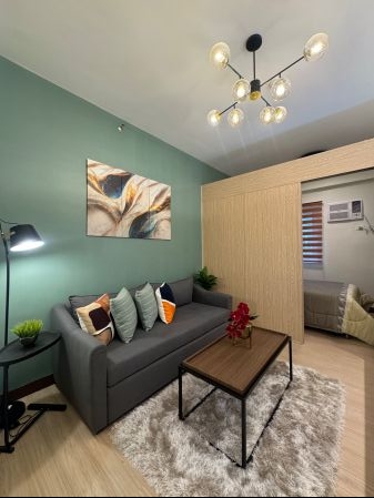 Fully Furnished 1 Bedroom Unit for Rent at Trees Residences