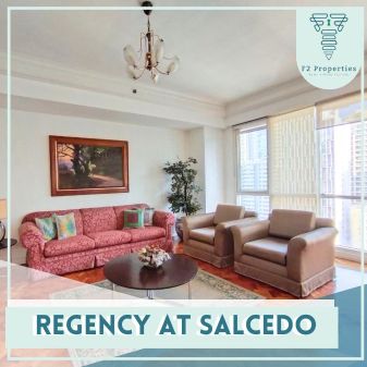 Fully Furnished 3 Bedroom With 1 Parking Slot  Regency at Salcedo