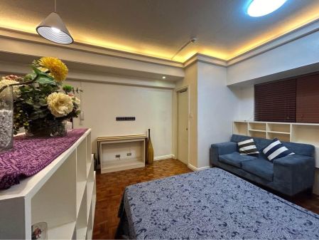 Fully Furnished Studio Unit at Perla Mansion for Rent